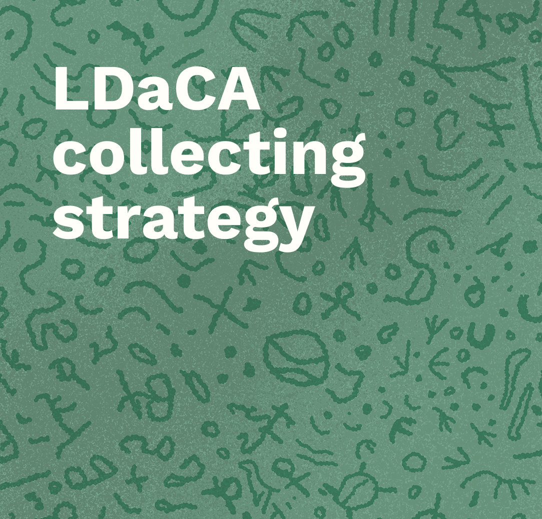 LDaCA Collecting Strategy