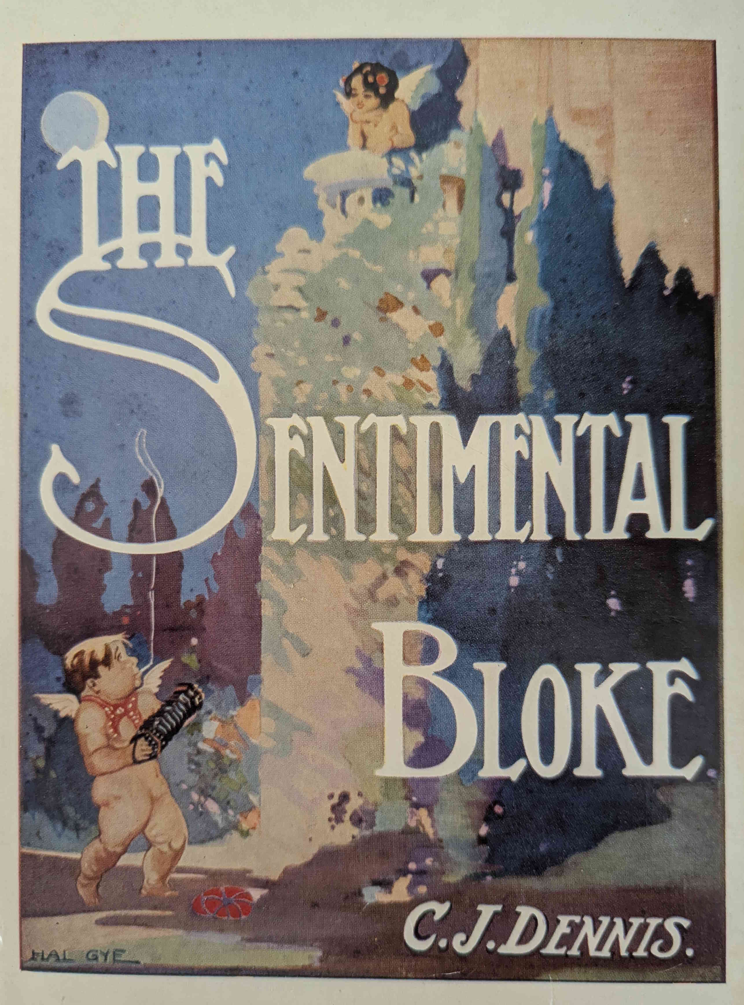 The cover of The Songs of a Sentimental Bloke. The cover of The Songs of a Sentimental Bloke.