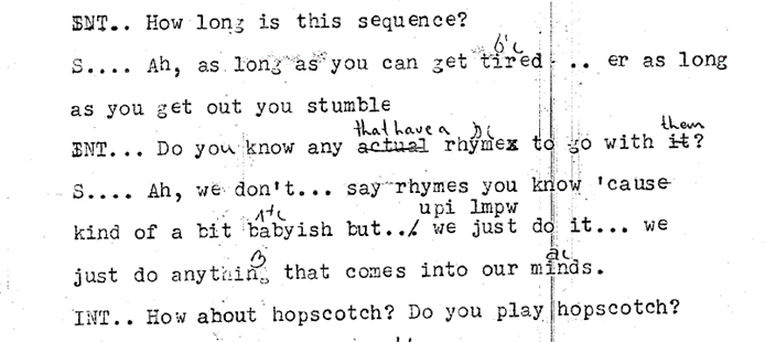 Sample SSDS transcript with annotations [SSDS_ITF_120_Sara]