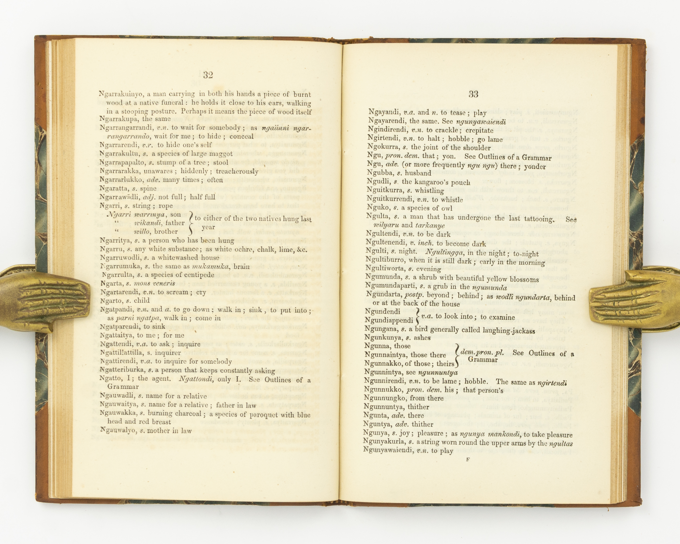 Teichelmann and Schürmann's original Kaurna dictionary Teichelmann and Schürmann's original Kaurna dictionary