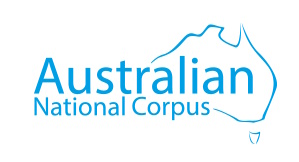 The Australian National Corpus logo. The Australian National Corpus logo.