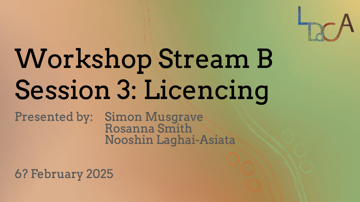 Licencing - Summer School 2025
