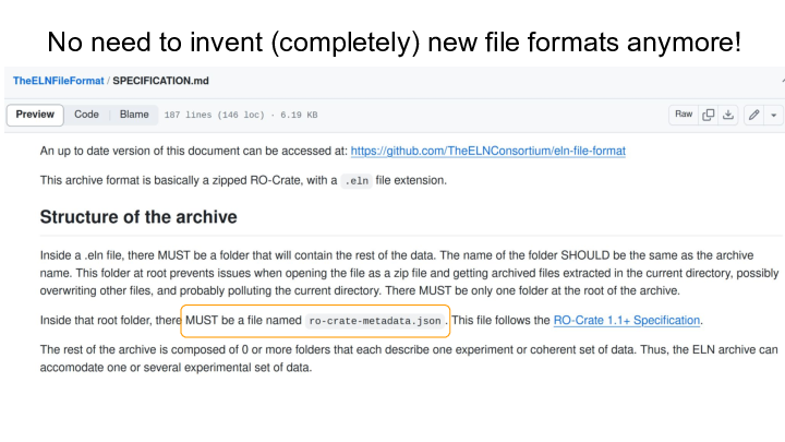 Slide: 13 No need to invent (completely) new file formats anymore! :: :: ::