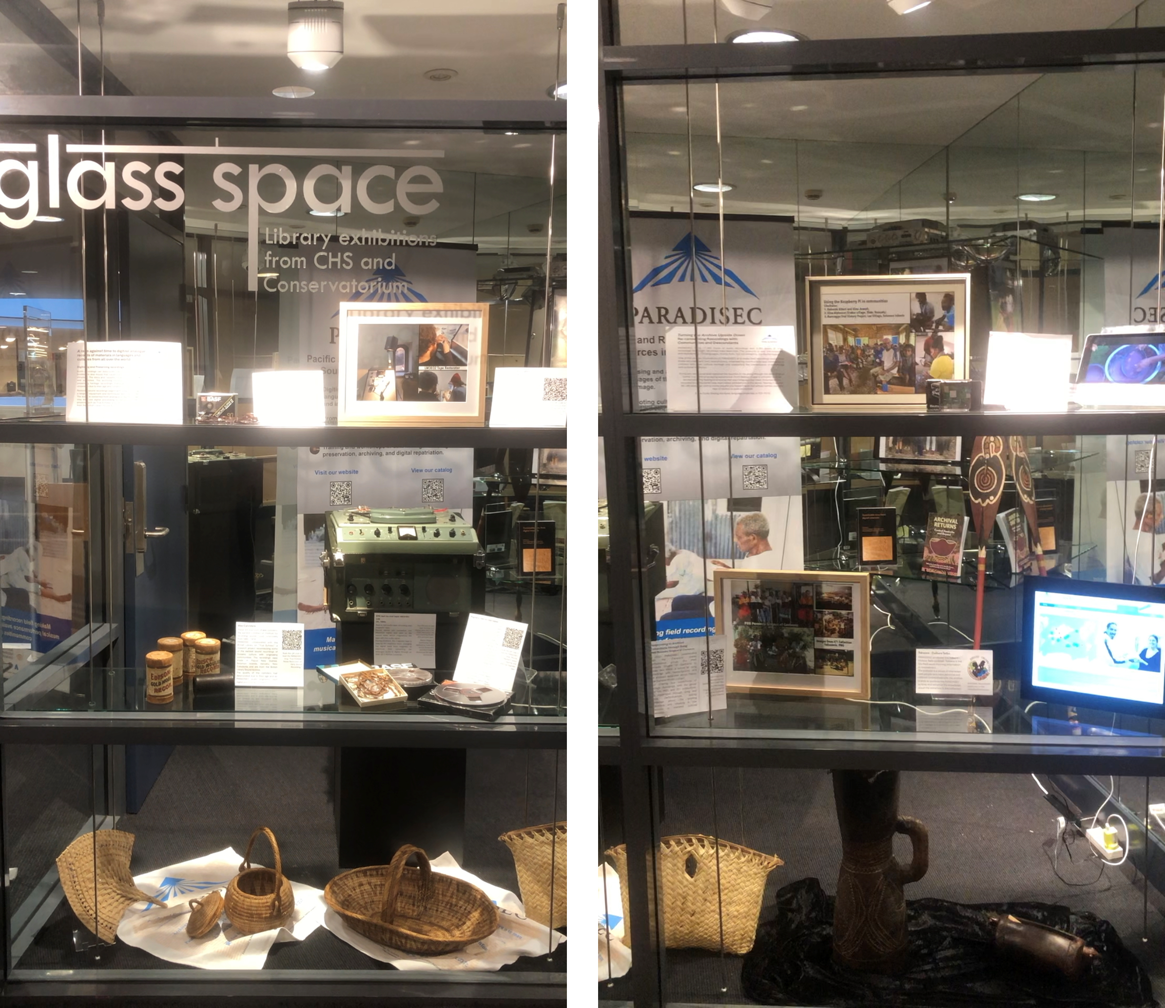 Opening the Archive: Access, Engagement and Innovation exhibition at the Sydney Conservatorium of Music Library. Opening the Archive: Access, Engagement and Innovation exhibition at the Sydney Conservatorium of Music Library.