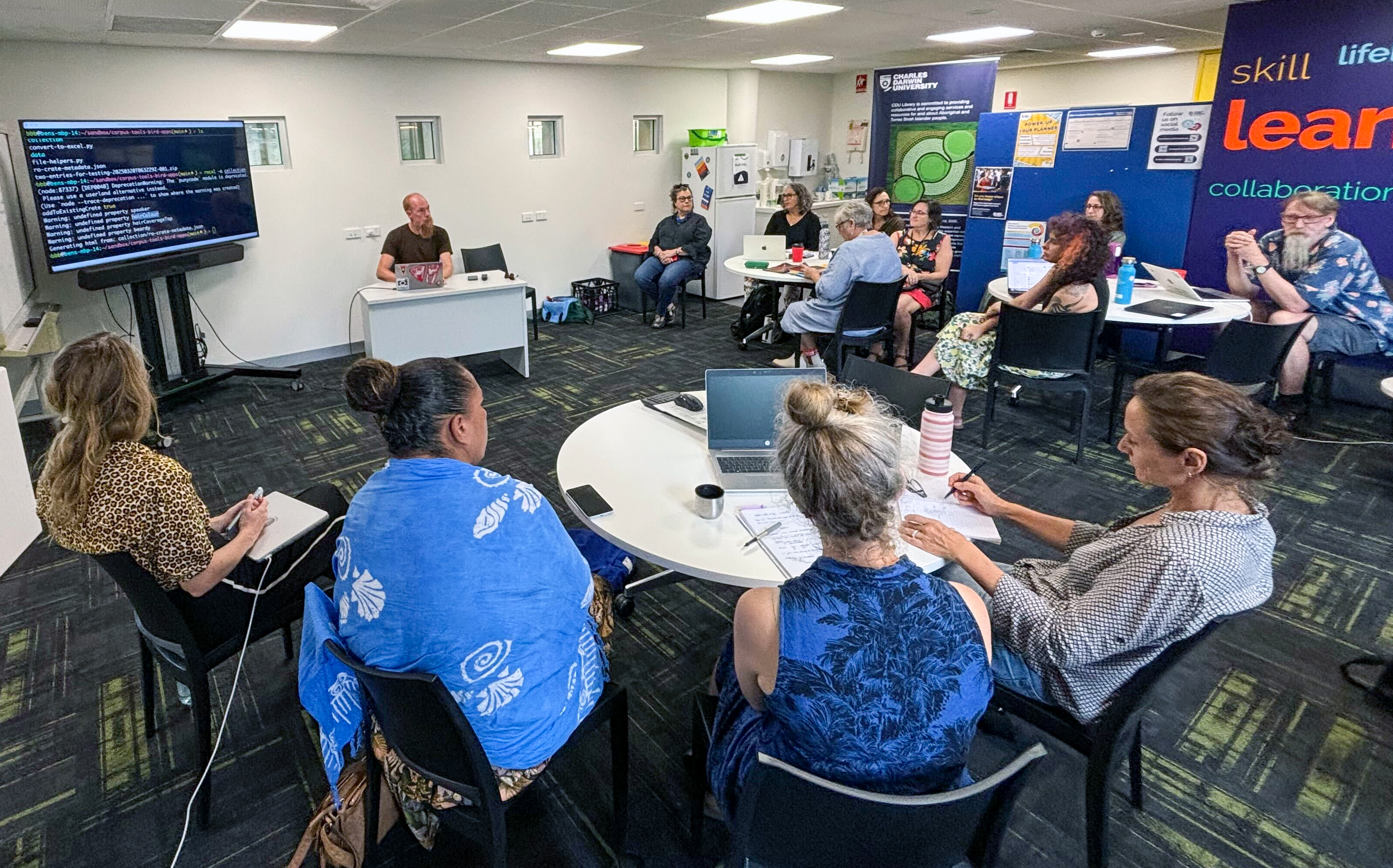 Reflecting on the Darwin digital languages collections workshop