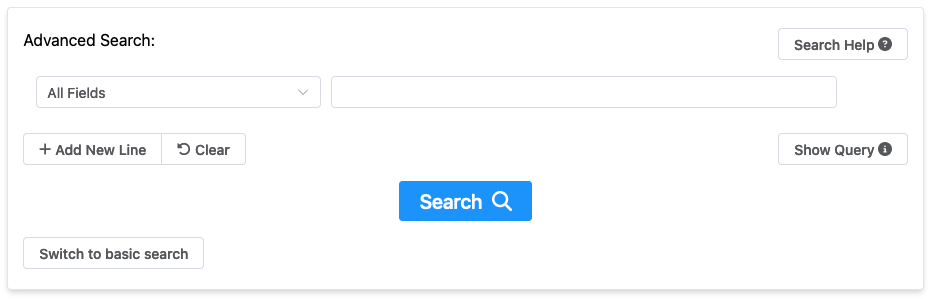 Advanced Search