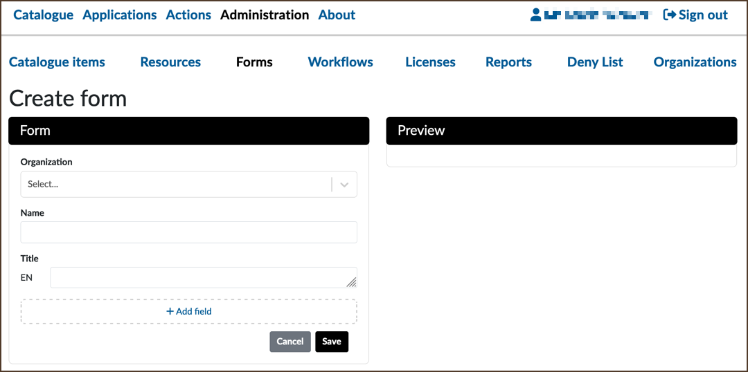 REMS: Create Form REMS: Create Form